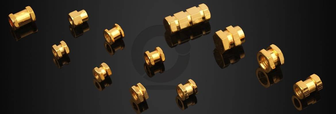 BRASS HEX INSERTS